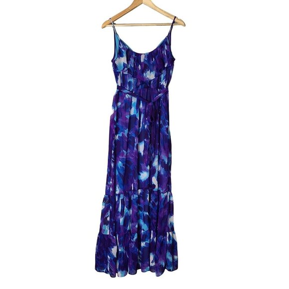 Bisou Bisou Dresses & Skirts - Bisou Bisou Tiered Maxi Dress Womens 6 Wedding Guest Vacation Resortwear Easter